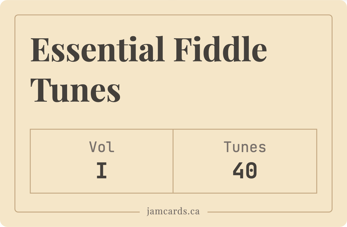 Essential Fiddle Tunes deck