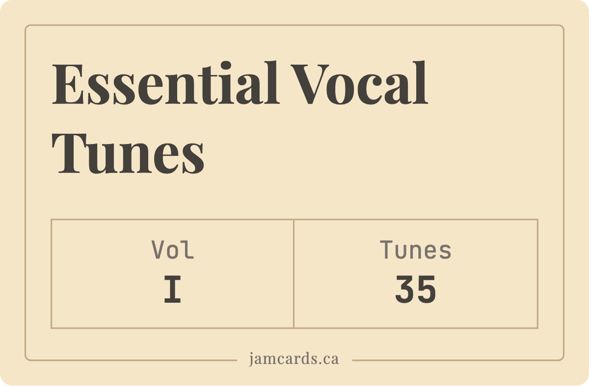 Essential Vocal Tunes deck